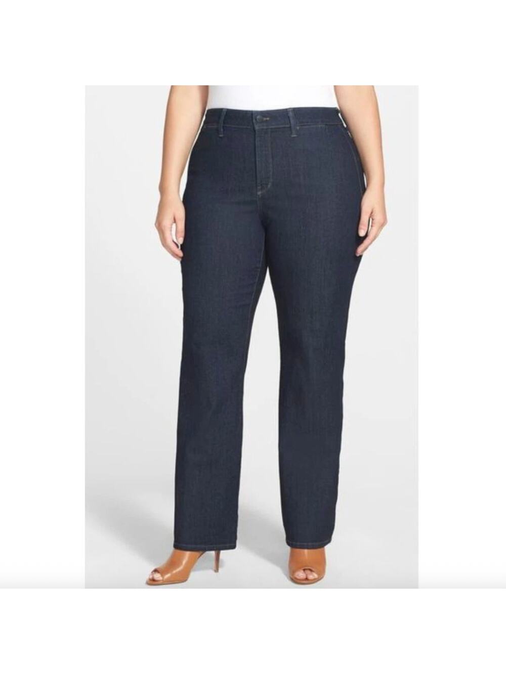NYDJ Isabella Trouser Jeans Size 18W Bootcut High Rise Stretch Slimming Sculpt
